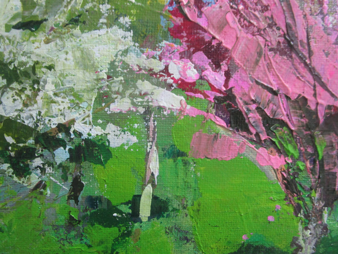 Orchard by Janet Dyer |   Closeup View of Artwork 