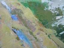 Original art for sale at UGallery.com | Orchard in Bloom by Janet Dyer | $1,625 | acrylic painting | 24' h x 30' w | thumbnail 4