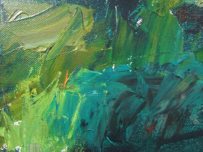 Roadside, Les Baux by Janet Dyer |   Closeup View of Artwork 