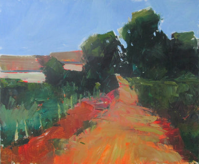 Side Road, France by Janet Dyer | Artwork Main Image