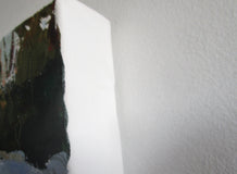 Original art for sale at UGallery.com | Snow on Crescent Ave. by Janet Dyer | $175 | acrylic painting | 4' h x 12' w | thumbnail 2