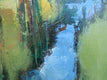 Original art for sale at UGallery.com | Stream by Janet Dyer | $975 | acrylic painting | 20' h x 20' w | thumbnail 4