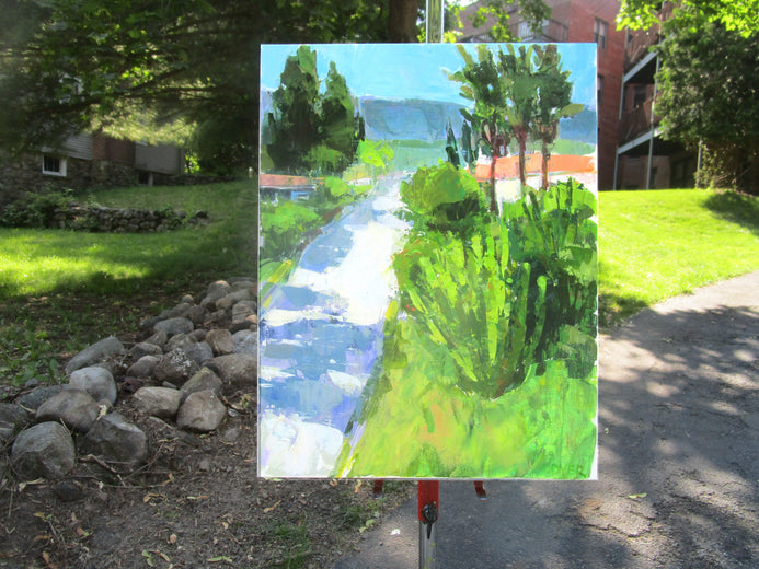 Street View by Janet Dyer |  Context View of Artwork 