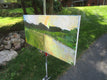 Original art for sale at UGallery.com | Sun on the Marsh by Janet Dyer | $700 | acrylic painting | 12' h x 24' w | thumbnail 2