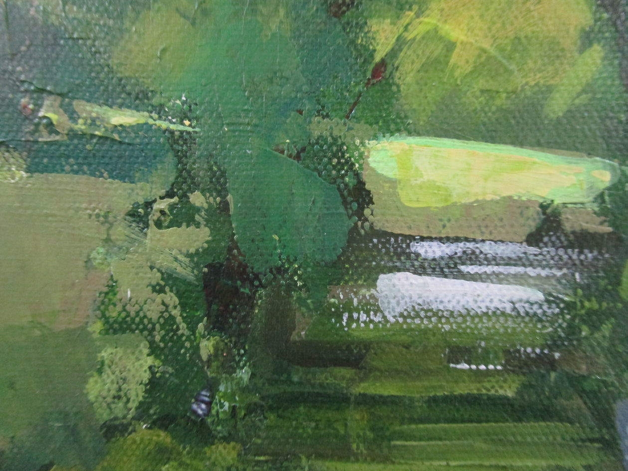 Sun Upstream by Janet Dyer |  Closeup View of Artwork 