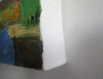 Original art for sale at UGallery.com | The River Below by Janet Dyer | $175 | acrylic painting | 4' h x 12' w | thumbnail 2