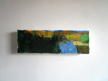 Original art for sale at UGallery.com | The River Below by Janet Dyer | $175 | acrylic painting | 4' h x 12' w | thumbnail 3