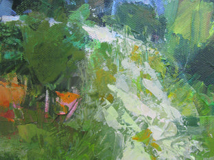 Top of the Hill by Janet Dyer |   Closeup View of Artwork 