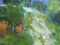 Original art for sale at UGallery.com | Top of the Hill by Janet Dyer | $800 | acrylic painting | 16' h x 20' w | thumbnail 4