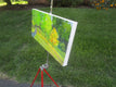 Original art for sale at UGallery.com | Trees in the Park by Janet Dyer | $675 | acrylic painting | 12' h x 24' w | thumbnail 2