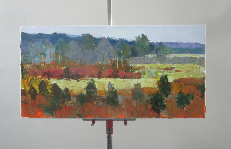 Warwick Field by Janet Dyer |  Context View of Artwork 