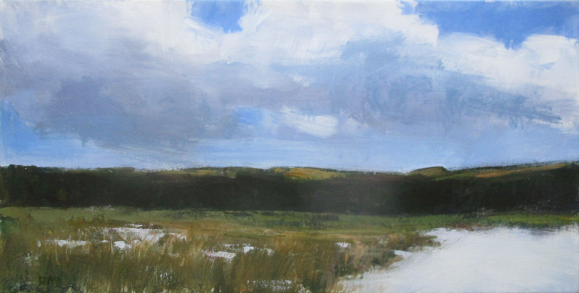 Winter Marsh by Janet Dyer |  Artwork Main Image 