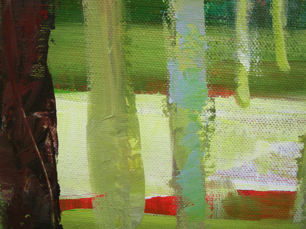 Woods by Janet Dyer |  Closeup View of Artwork 