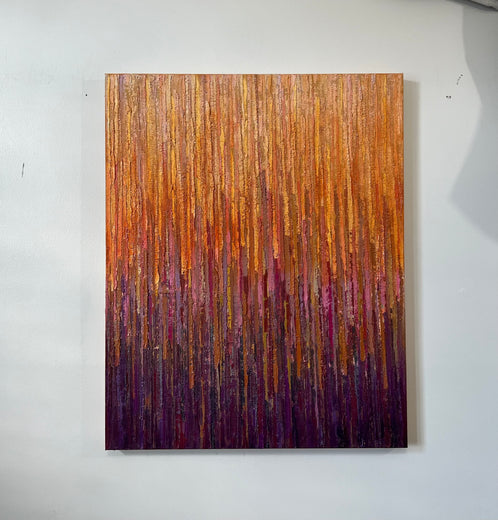 Autumn Rain by Janet Hamilton |  Context View of Artwork 