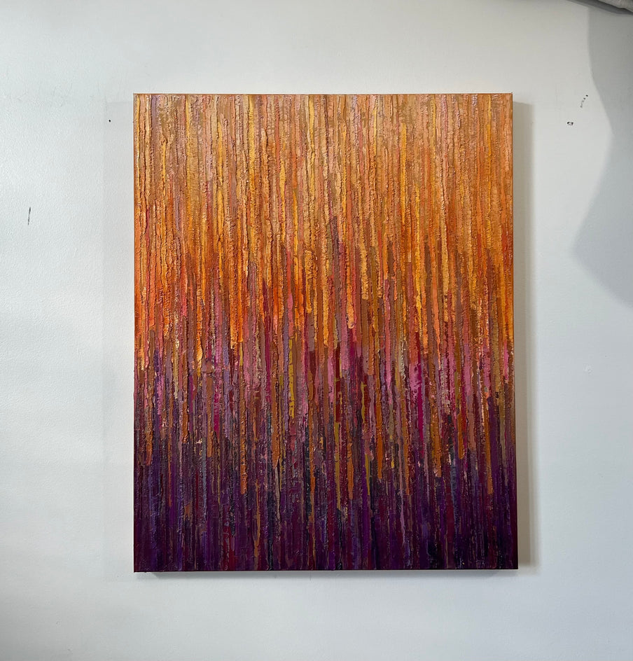 Autumn Rain by Janet Hamilton |  Context View of Artwork 