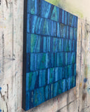 Original art for sale at UGallery.com | Into the Blue by Janet Hamilton | $1,100 | oil painting | 24' h x 20' w | thumbnail 2