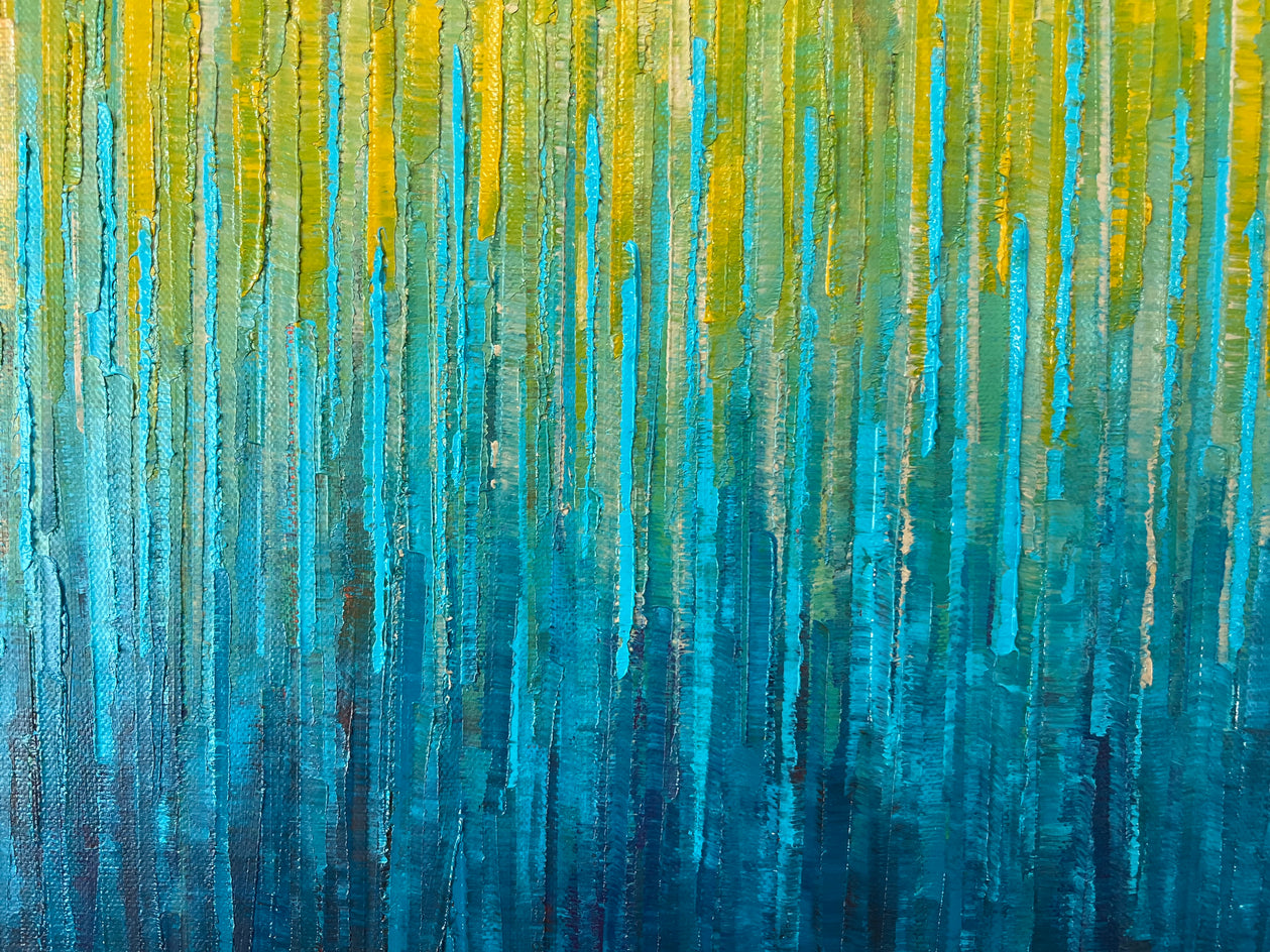 Long Road by Janet Hamilton |  Closeup View of Artwork 