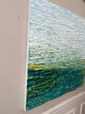 Original art for sale at UGallery.com | Morning Mist by Janet Hamilton | $2,900 | oil painting | 36' h x 36' w | thumbnail 2
