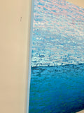 Original art for sale at UGallery.com | Quiet Horizon by Janet Hamilton | $2,900 | oil painting | 36' h x 36' w | thumbnail 2