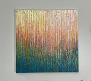 Original art for sale at UGallery.com | Spring Garden by Janet Hamilton | $950 | oil painting | 20' h x 20' w | thumbnail 3