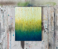 Original art for sale at UGallery.com | Verdant Light by Janet Hamilton | $600 | oil painting | 18' h x 14' w | thumbnail 3