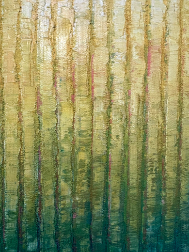 Verdant Light by Janet Hamilton |   Closeup View of Artwork 