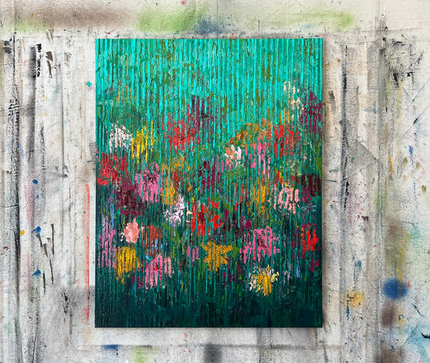 Wild Bloom by Janet Hamilton |  Context View of Artwork 