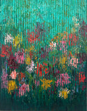 Original art for sale at UGallery.com | Wild Bloom by Janet Hamilton | $1,375 | oil painting | 28' h x 22' w | thumbnail 1