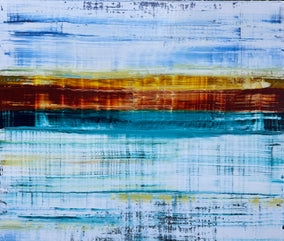 Original art for sale at UGallery.com | Currents by Jason Astorquia | $5,575 | acrylic painting | 48' h x 54' w