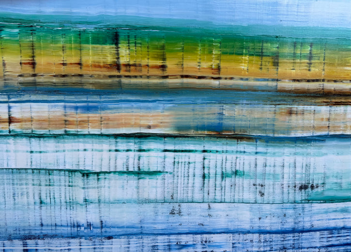 Glacial Thaw by Jason Astorquia |   Closeup View of Artwork 