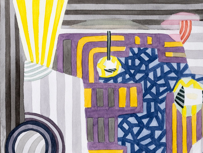 A Limousine by Javier Ortas |   Closeup View of Artwork 