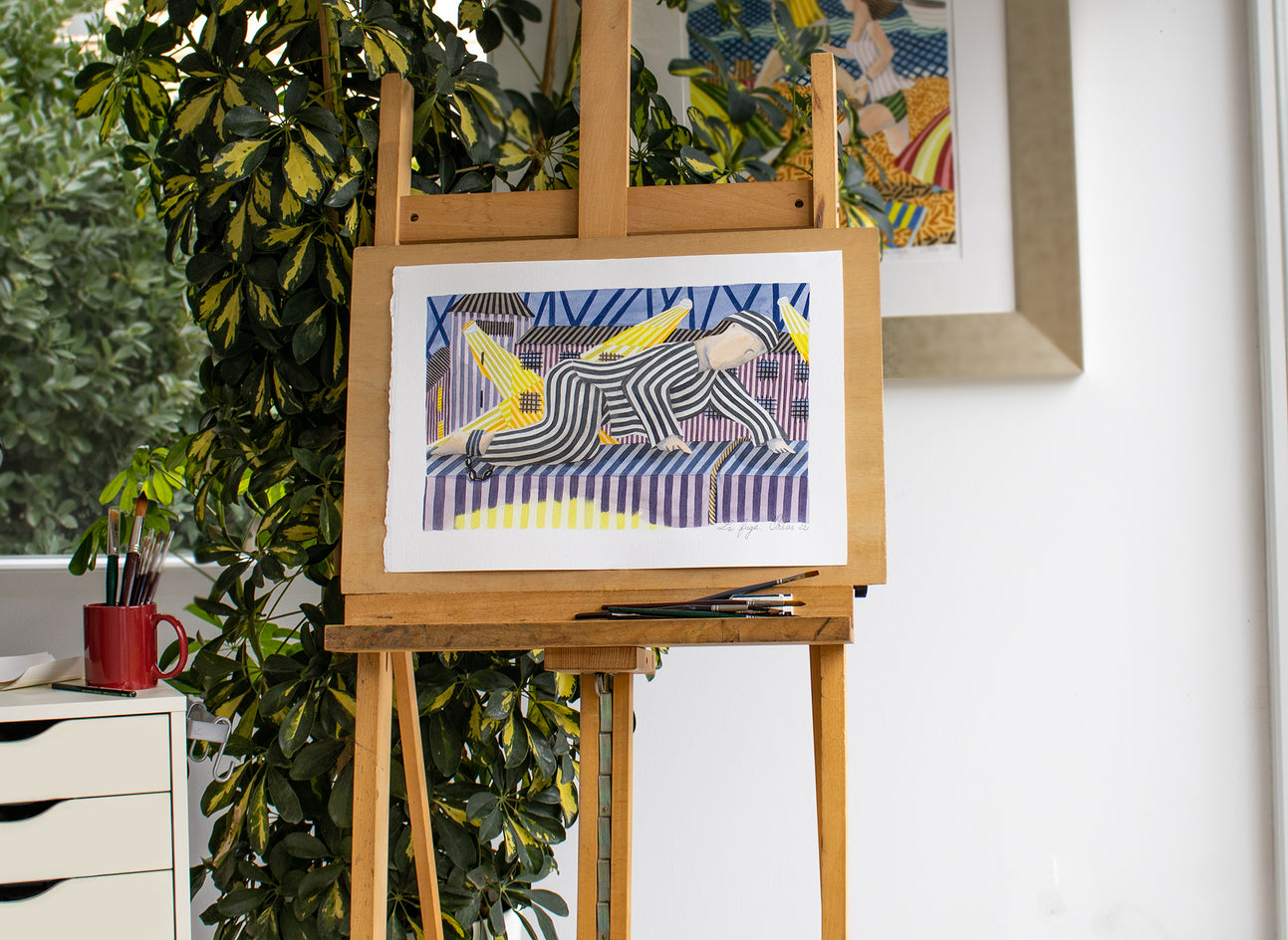 The Escape by Javier Ortas |  Context View of Artwork 