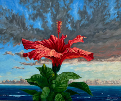 Hibiscus Sunset by Jay Jensen | Artwork Main Image