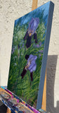 Original art for sale at UGallery.com | Iris Spring by Jay Jensen | $1,650 | oil painting | 24' h x 16' w | thumbnail 2