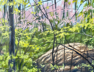 Pennsylvania Redbud by Jay Jensen |   Closeup View of Artwork 