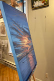 Original art for sale at UGallery.com | Pope's Island, Lubec by Jay Jensen | $2,250 | oil painting | 36' h x 24' w | thumbnail 2