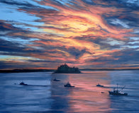 Original art for sale at UGallery.com | Pope's Island, Lubec by Jay Jensen | $2,250 | oil painting | 36' h x 24' w | thumbnail 3