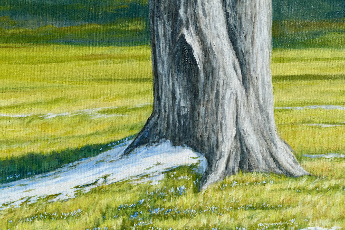 Spring Thaw by Jay Jensen |  Closeup View of Artwork 