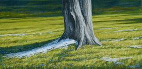 Original art for sale at UGallery.com | Spring Thaw by Jay Jensen | $1,725 | oil painting | 15' h x 30' w