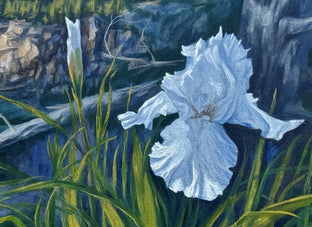 Western Iris by Jay Jensen |   Closeup View of Artwork 