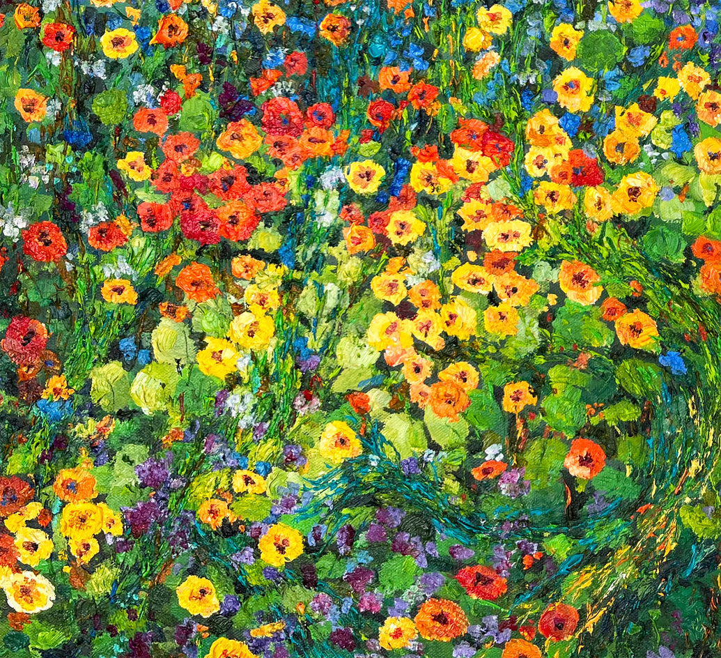 Walk in the Park by Jeff Fleming |  Closeup View of Artwork 