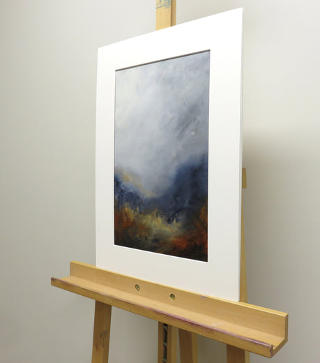 The Hush of Winter by Jenn Williamson |  Side View of Artwork 