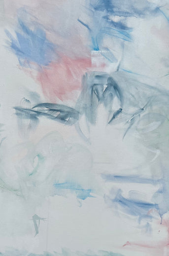 Started with a Whisper by Jennifer Hanson |   Closeup View of Artwork 