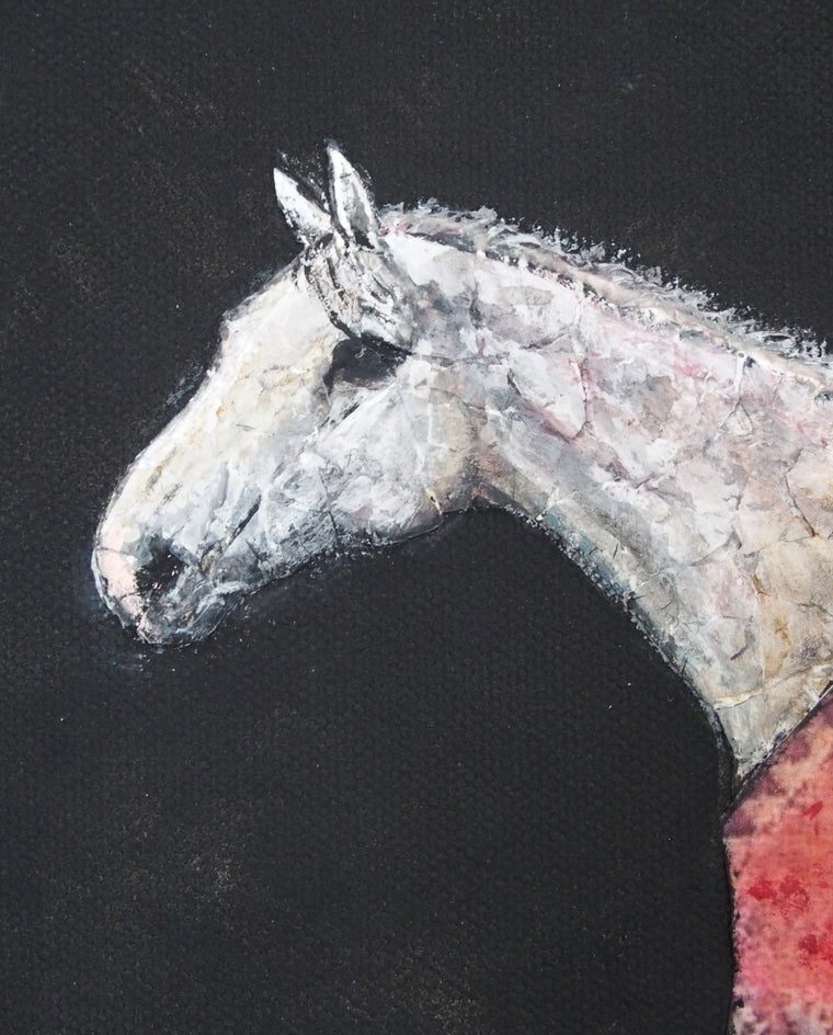 A Magic Carpet Ride by Jennifer Ross |  Closeup View of Artwork 