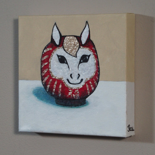 Daruma Doll - Year of the Fire Horse by Jennifer Ross |  Context View of Artwork 