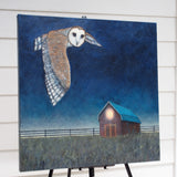 Original art for sale at UGallery.com | Let the Day Begin by Jennifer Ross | $1,350 | mixed media artwork | 24' h x 24' w | thumbnail 3