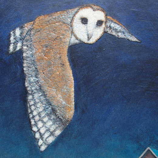 Let the Day Begin by Jennifer Ross |   Closeup View of Artwork 