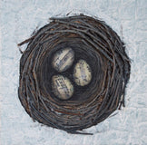 Original art for sale at UGallery.com | Musical Prodigies by Jennifer Ross | $375 | mixed media artwork | 8' h x 8' w | thumbnail 1