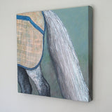 Original art for sale at UGallery.com | Nicely Turned Out by Jennifer Ross | $850 | mixed media artwork | 16' h x 16' w | thumbnail 3