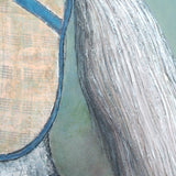 Original art for sale at UGallery.com | Nicely Turned Out by Jennifer Ross | $850 | mixed media artwork | 16' h x 16' w | thumbnail 4